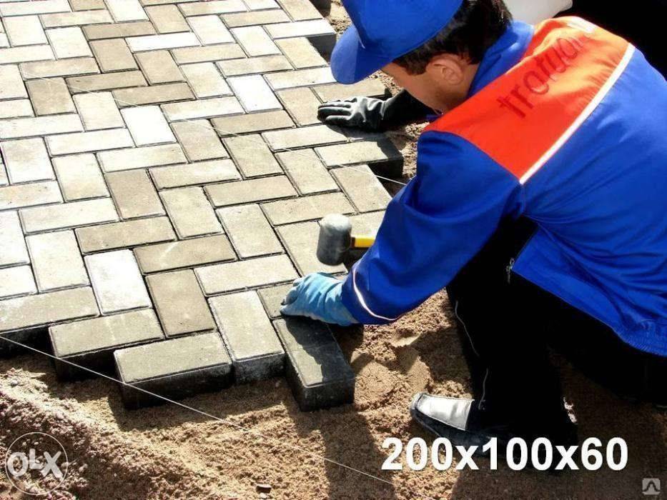 Тротуарная плитка полностью своими руками (укладка и отливка) – целесообразность, материалы, технология