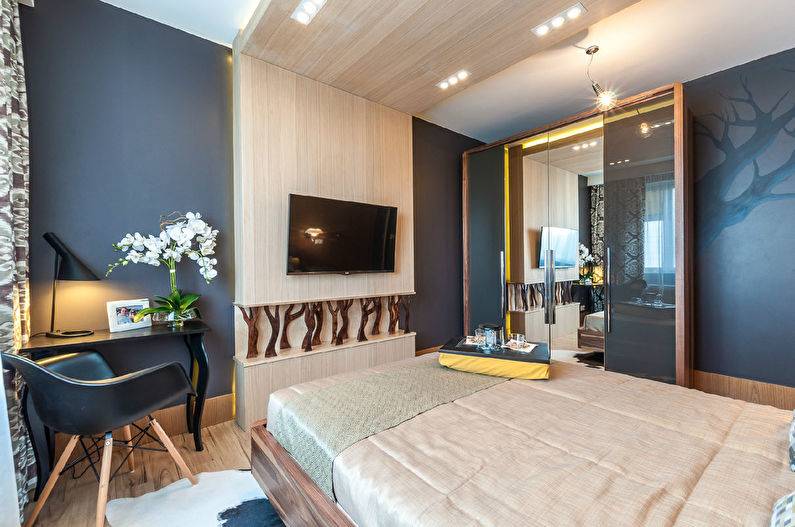 Спальня на 6 кв м: варианты дизайна и декора