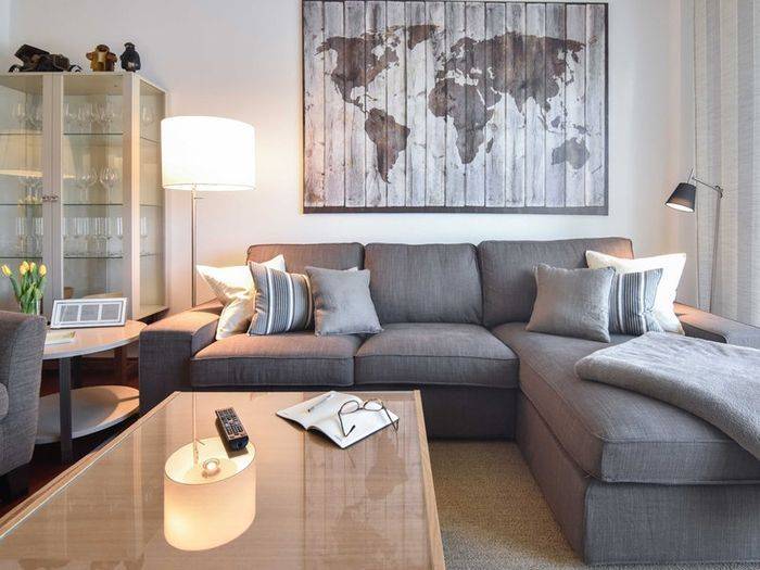 Угловые диваны в гостиную: плюсы, минусы, размеры мебели, материал изготовления, идеи дизайна в интерьере