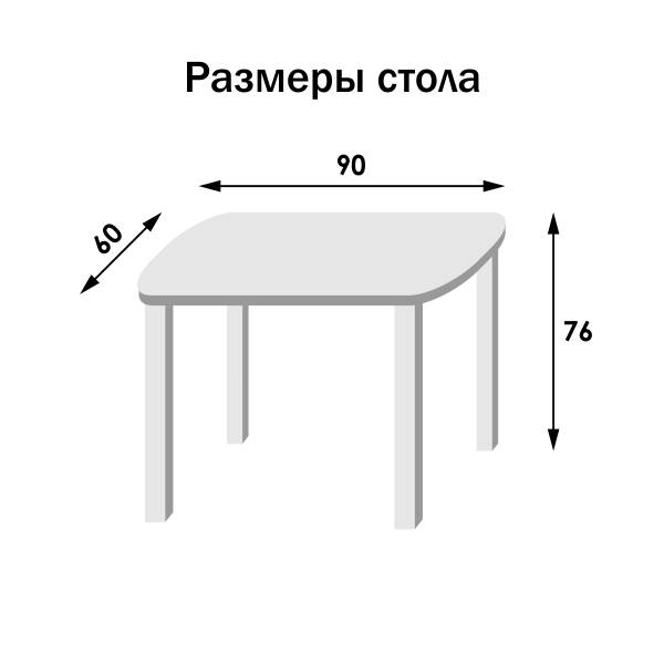 Стандартная высота обеденного стола размер в см. размеры стола: как выбрать