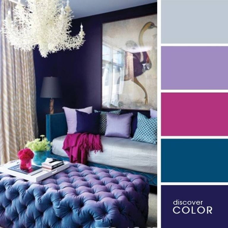 100+ вариантов сочетания цветов в интерьере спальни на фото