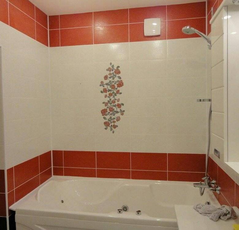 Раскладка плитки для ванной комнаты в фото и видео примерах
