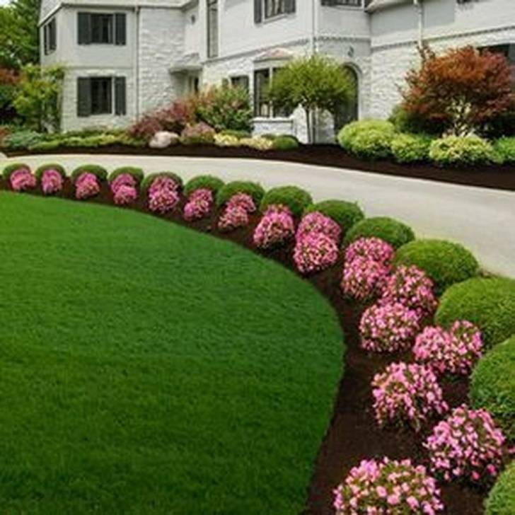 Оформление газона в ландшафтном дизайне дачи и дома