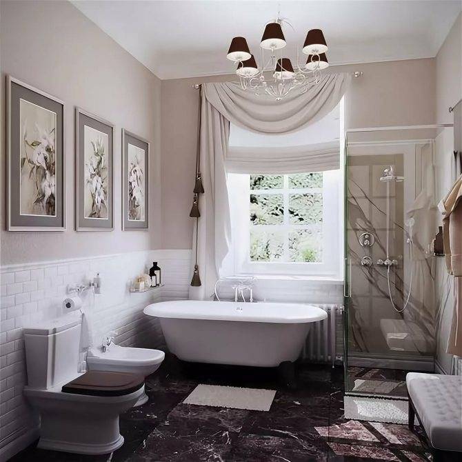 Дизайн ванной комнаты в частном доме: особенности, стили - 75 фото