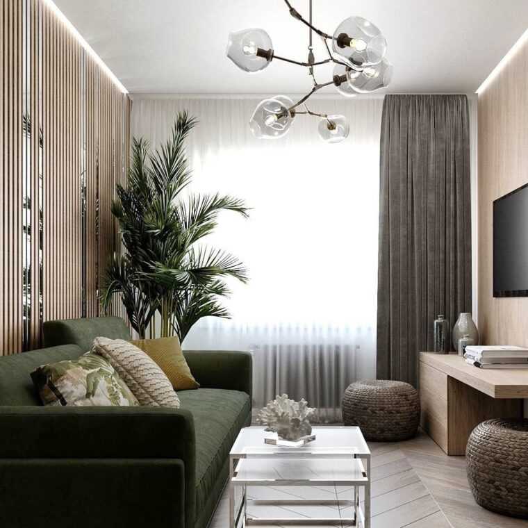 Дизайн зала площадью 18 кв. м в квартире (68 фото): интерьер комнаты, дизайн гостиной прямоугольной формы размером 18 метров