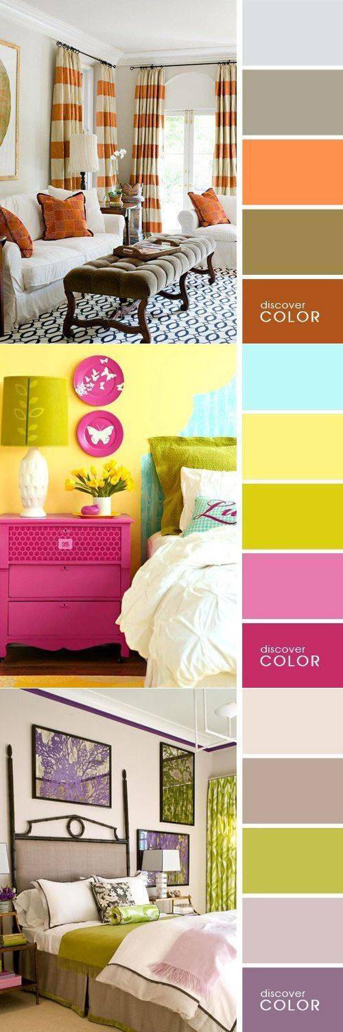 Таблица сочетания цветов в интерьере: как сочетаются цвета пола, потолка и стен, как подобрать мебель