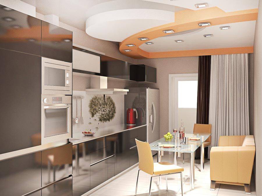 Кухня 13 кв. м. - 170 фото новинок дизайна, планировки, зонирования и красивых интерьеров кухни