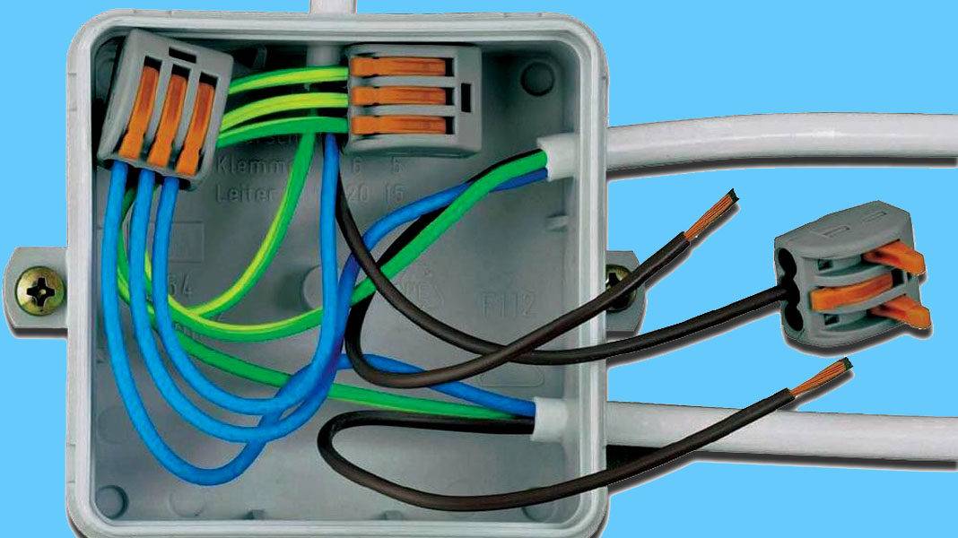 Соединение проводов в распределительной коробке: изучаем способы