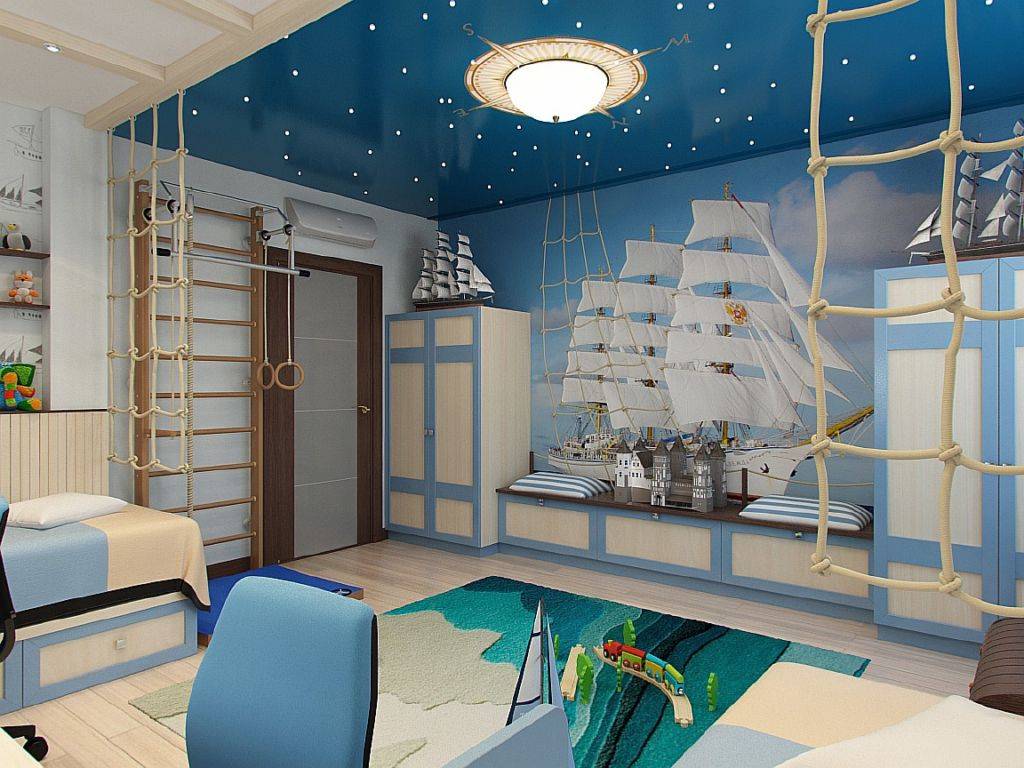 Детская комната для мальчика — идеи стильного интерьера и красивые решения оформления дизайна (135 фото + видео)