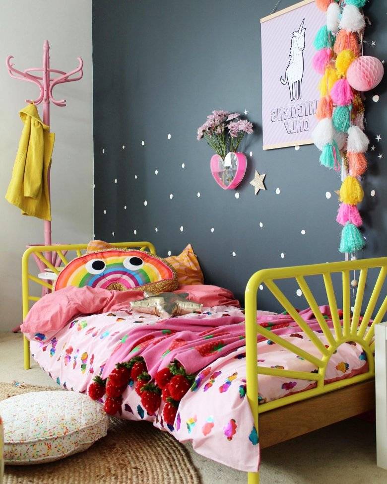 Декор для детской комнаты: яркие дизайнерские идеи и секреты оформления + 63 фото