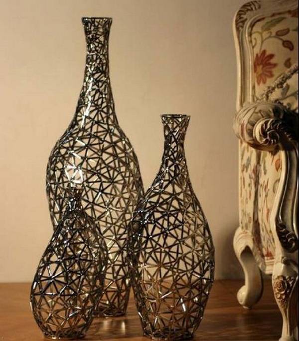 Напольные вазы в интерьере +51 фото разных стилей и форм