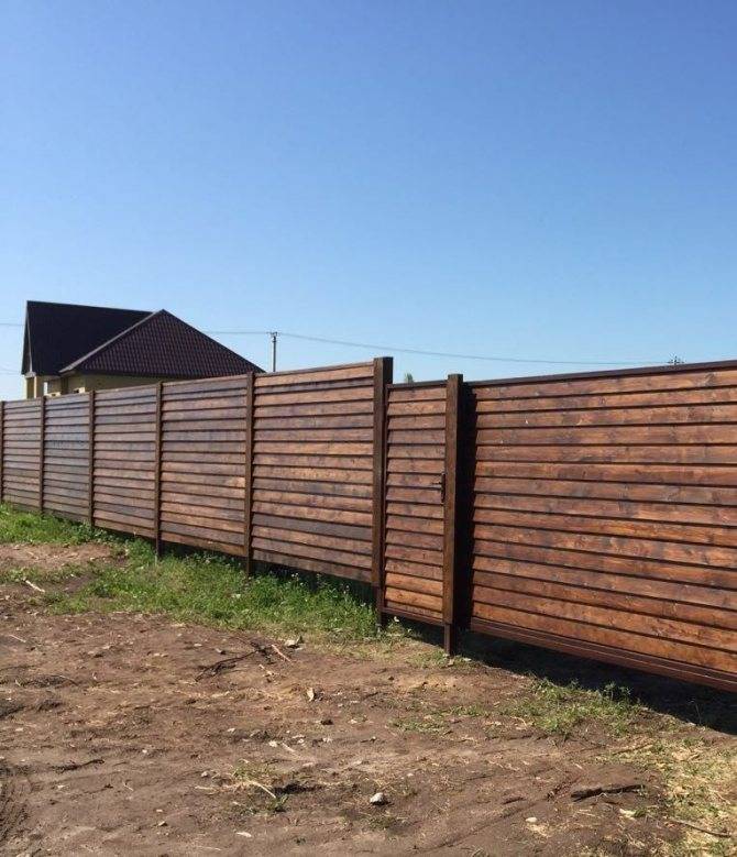 Деревянный забор своими руками – правильная постройка красивого и прочного ограждения (95 фото)