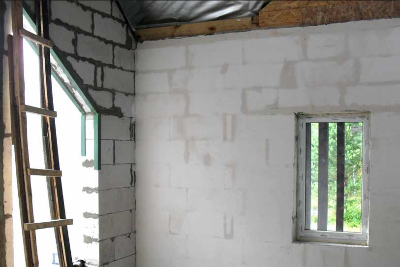 Внутренняя отделка дома из газобетона гипсокартоном