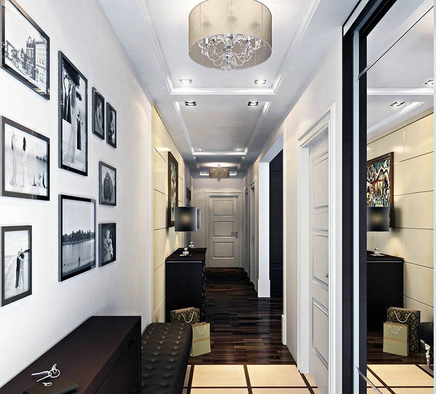 Дизайн прихожей: красивые интерьеры в современном стиле, идеи для уютного коридора, эскиз оформления
 - 50 фото