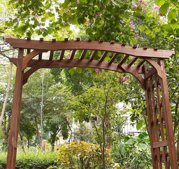 Садовые арки своими руками (43 фото): для цветов и вьющихся растений из пластиковых труб, металла и других материалов на даче, размеры