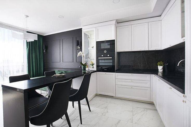 Белая мебель на кухне — красивый и практичный дизайн (88 фото )