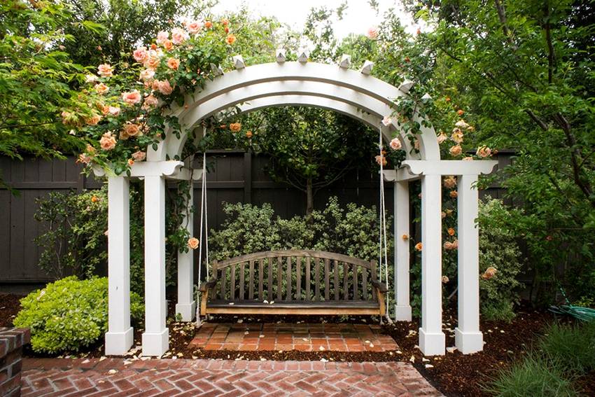 Садовая арка своими руками — создание красивой и долговечной арки (165 фото). варианты применения в ландшафтном дизайне