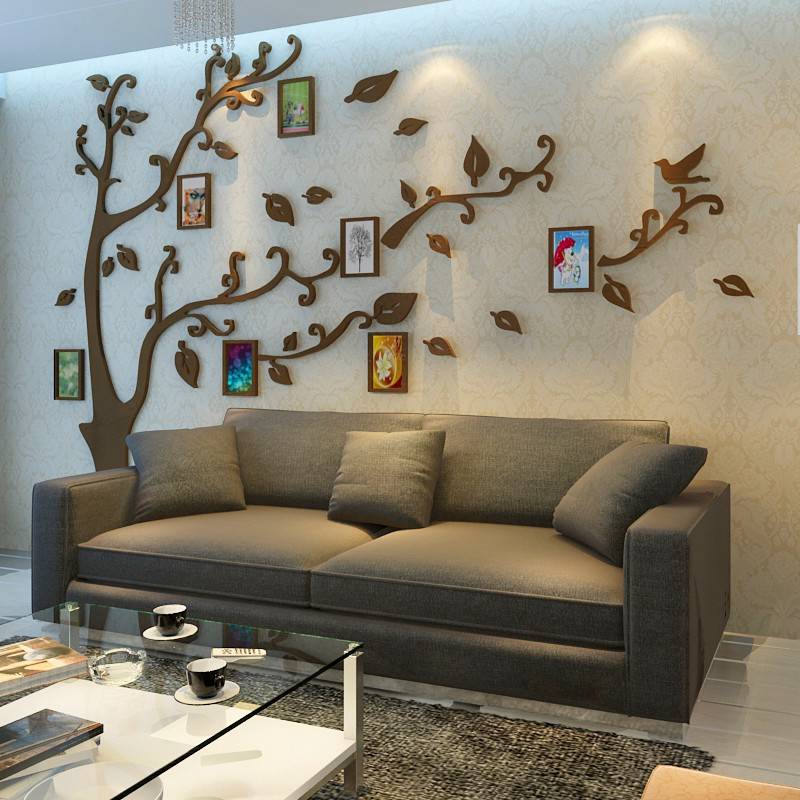 Декоративное дерево в интерьере — 75 фото идей дизайна для жилых помещений