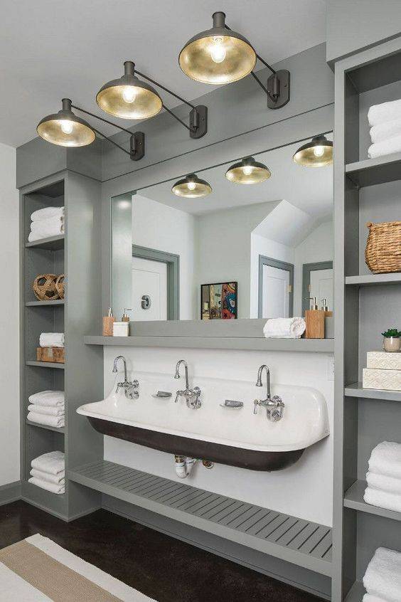 Полки для ванной комнаты (140 фото): настенные полочки umbra, изделия из гипсокартона и навесные конструкции aquala, отзывы