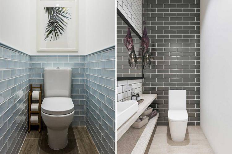 Как сделать шедевр из маленького туалета в доме или квартире? 42 реальных примера
