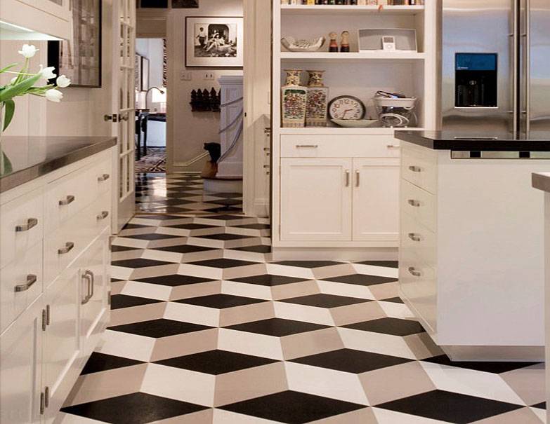 Напольная плитка для кухни и коридора (47 реальных фото): выбираем дизайн и способ укладки