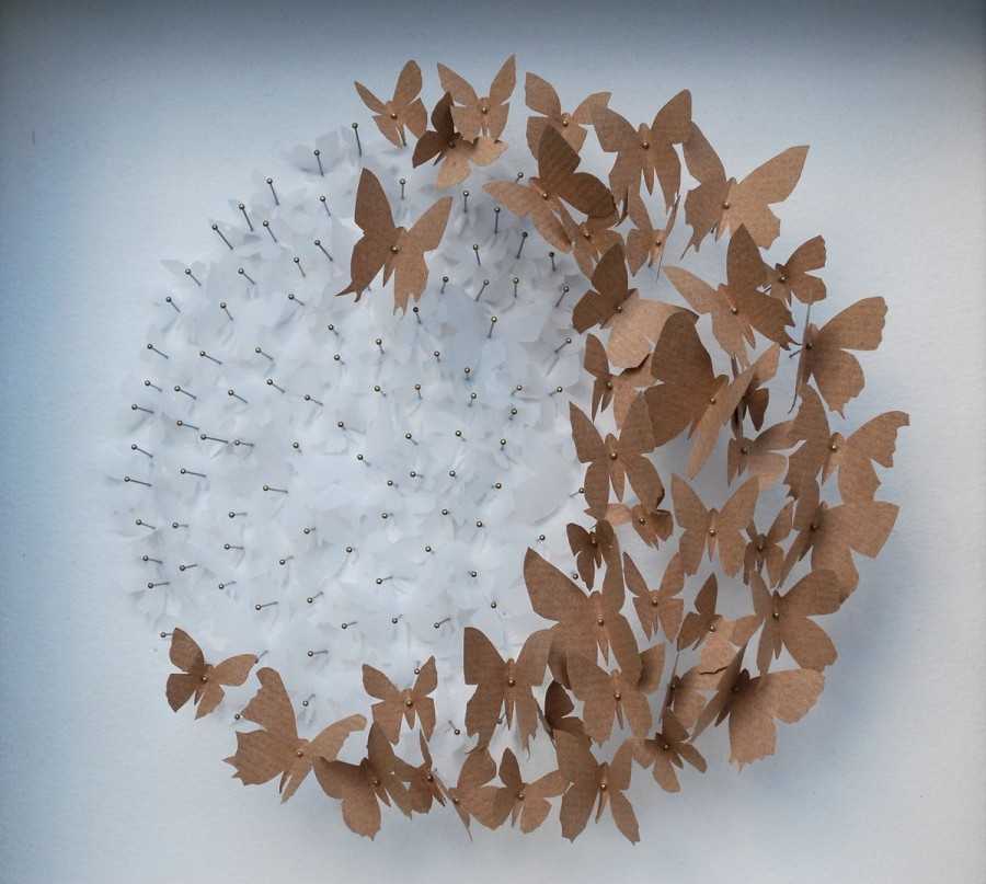 Порхающий декор своими руками: идеи использования бабочек в интерьере (71 фото)