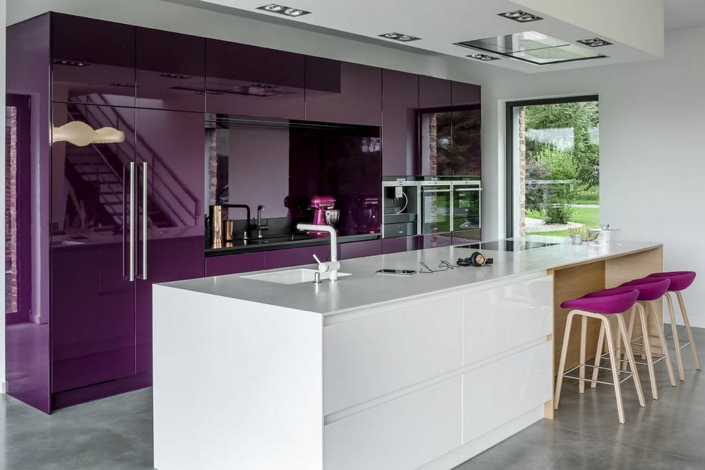 Цвет венге в интерьере кухни - 75 лучших фото современного дизайнакухня — вкус комфорта