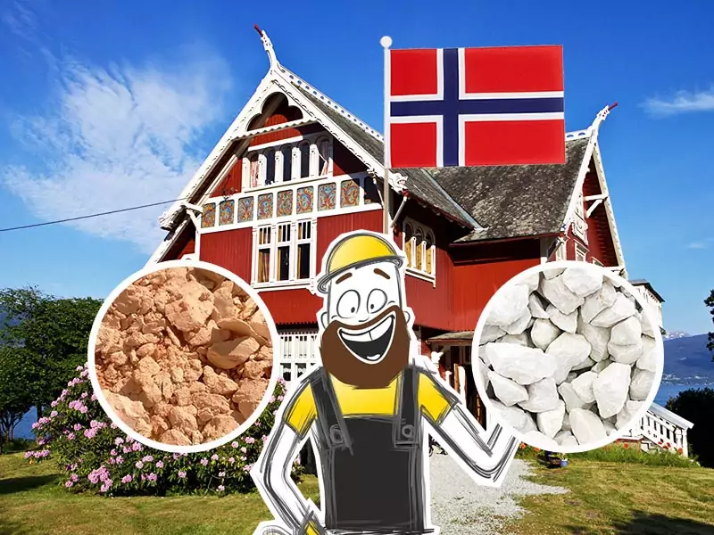 Чудеса из Норвегии: зачем они красят дом глиной и известью