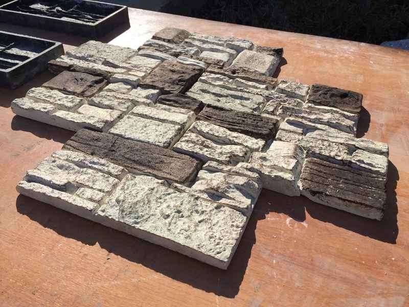 Декоративный камень из бетона: особенности материала, техника производства изготовления своими руками, советы по резке и покраске деталей
