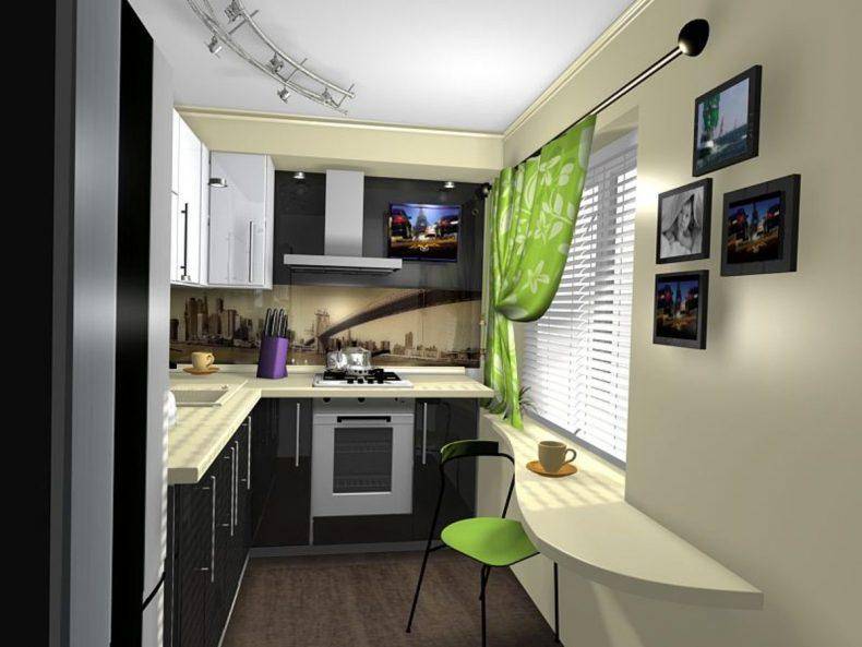 Кухня 6 кв. м. - практичные идеи планировок. новинки оформления интерьера с фото-примерами дизайна кухни