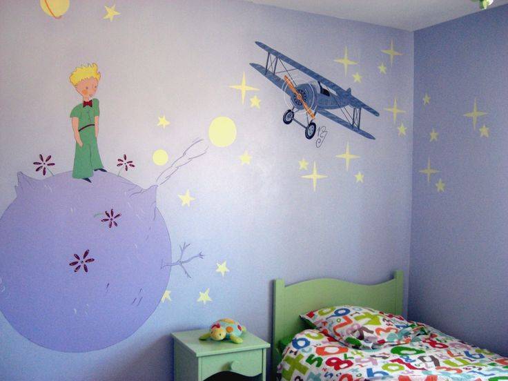 50 идей росписи стен в детской комнате — «интерьер детской»