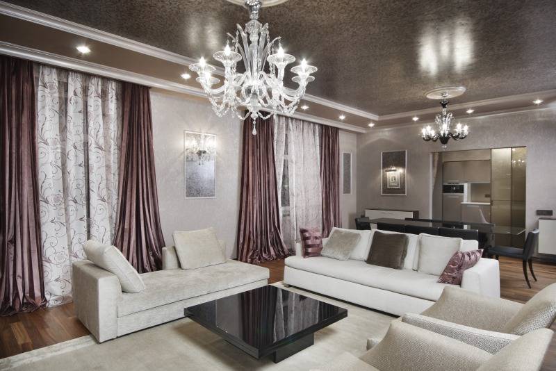Гостиные в стиле современная классика фото - 250 тыс, интерьер гостиной, дизайн и красивые идеи декора в квартире