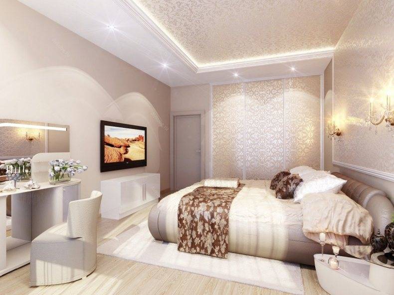Светлые обои в спальню: топ-150 фото интересных цветовых сочетаний в дизайне спальной комнаты