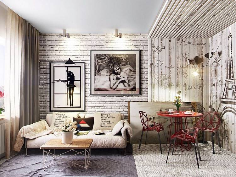 Кирпичная стена в интерьере гостиной (79 фото): варианты дизайна зала со стеной из белого и серого кирпича, плюсы и минусы декоративного кирпича в интерьере