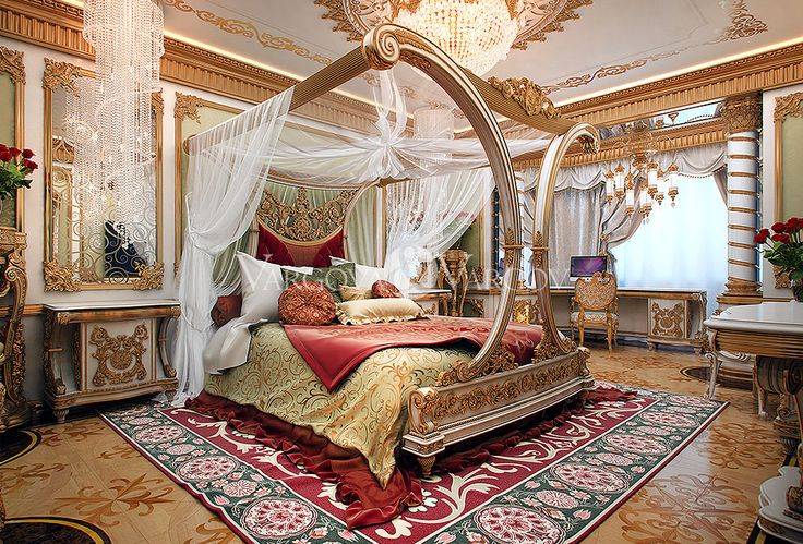 Дизайн спальной комнаты в восточном стиле