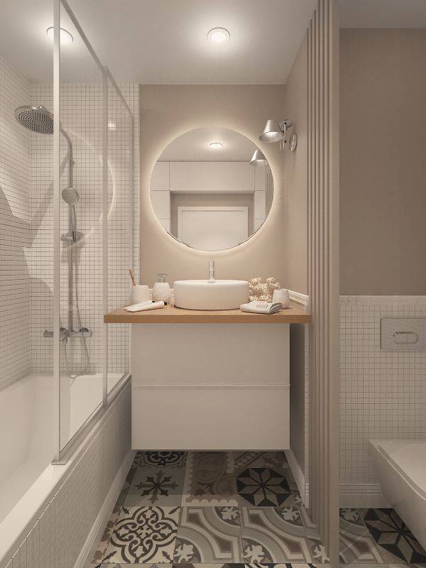 Узкая ванная: все секреты планировки, оформления, выбора сантехники и практичного использования пространства