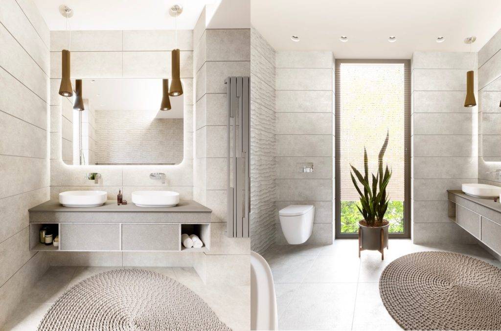 Дизайн ванной комнаты с туалетом — фото обзор интерьерных решений для экономии пространства, лучшие идеи совмещения