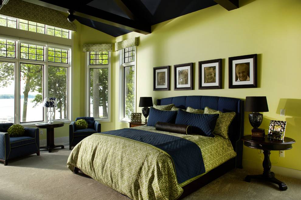 Спальня в коричневых тонах с мебелью: дизайн интерьера - 26 фото