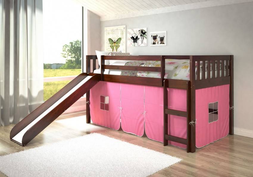 Детская кровать-чердак — виды, модели, особенности выбора и размещения в интерьере детской