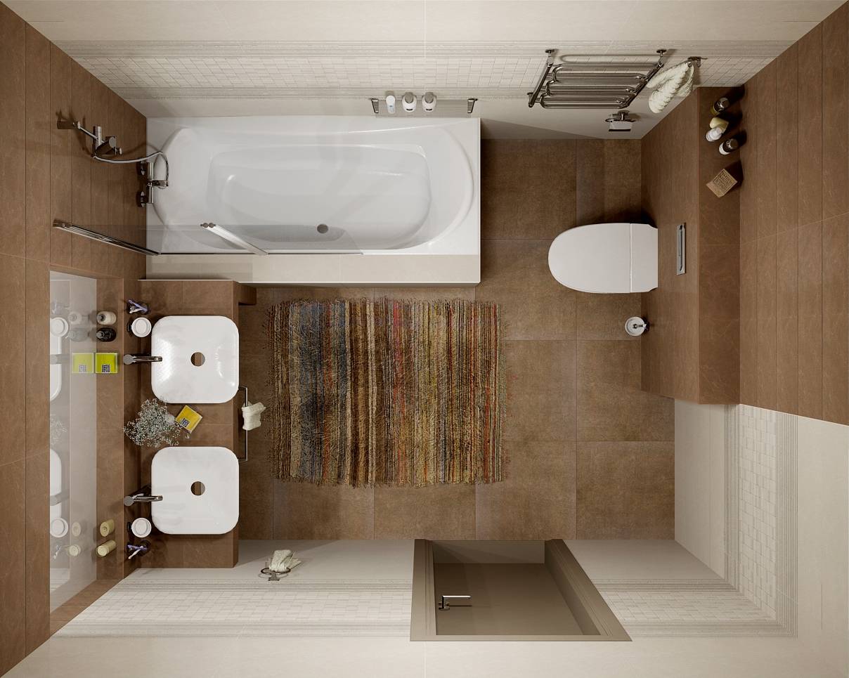 Дизайн ванны совмещенной с туалетом, 105 фото — этотдом