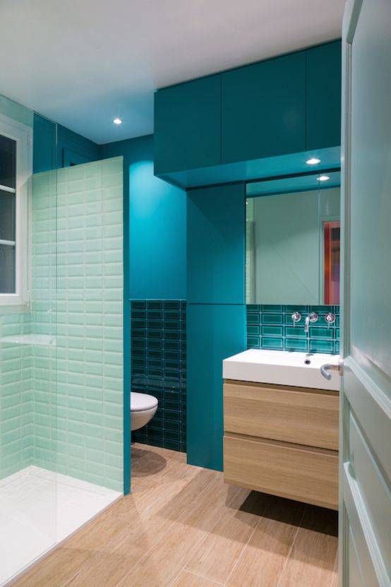 Дизайн бирюзовой ванной комнаты — идеи оформления интерьера