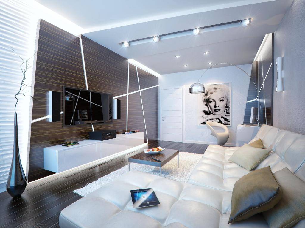 Гостиная в стиле минимализм (88 фото): дизайн интерьера зала в обычной квартире в современном минималистическом стиле, оформление гостиной в «хрущевке»