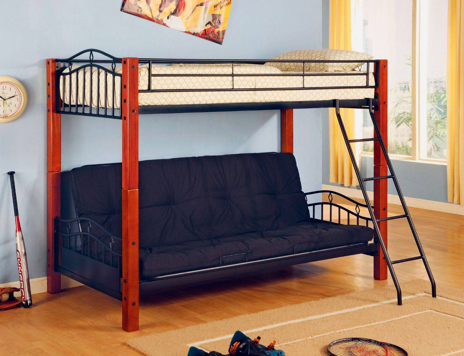 Двухъярусная кровать с диваном: какие бывают и как выбрать модель