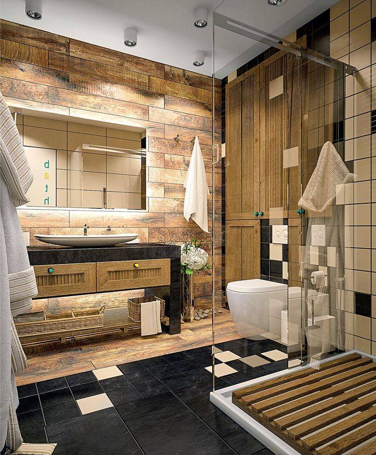 Ванные лофт: топ-100 фото новинок дизайна и оригинального оформления интерьера ванной комнаты
