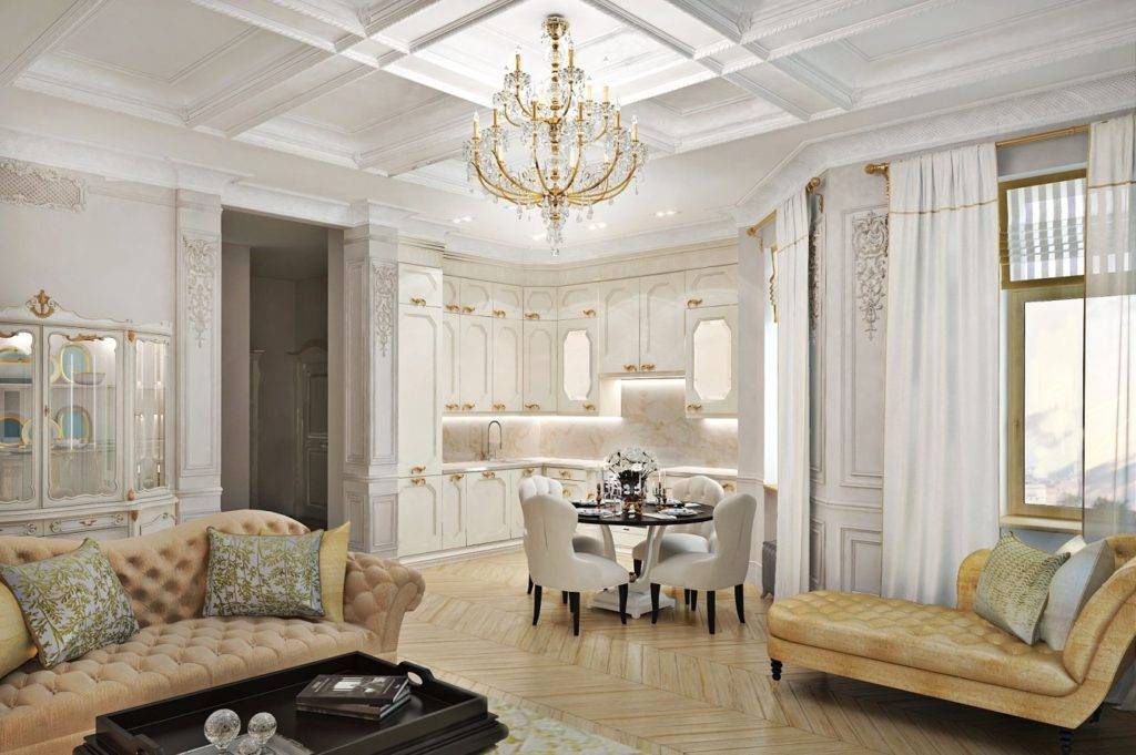 Квартира в классическом стиле: 130 реальных фото красивого интерьера квартиры
