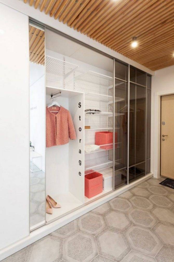 Популярные проекты гардеробных комнат