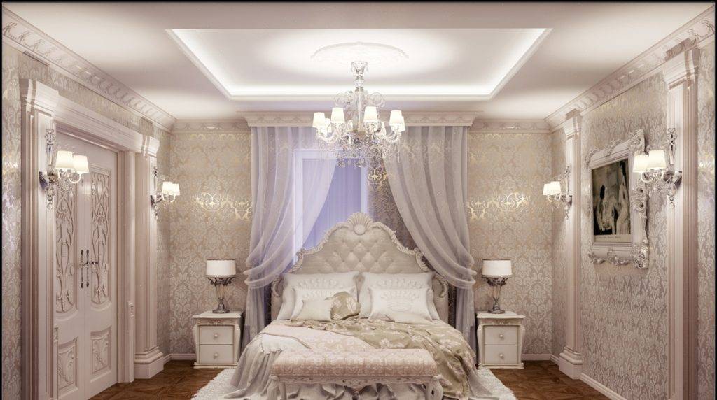 Спальня в классическом стиле: примеры идеального сочетания и красивого дизайна (145 фото идей сочетания)