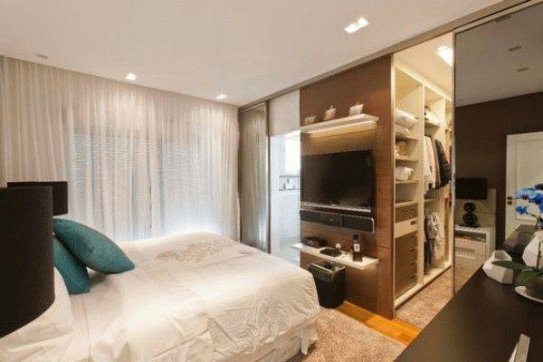 Спальня 20 кв. м: размещение мебели, удачные примеры планировки, фото красивого дизайна спальной комнаты