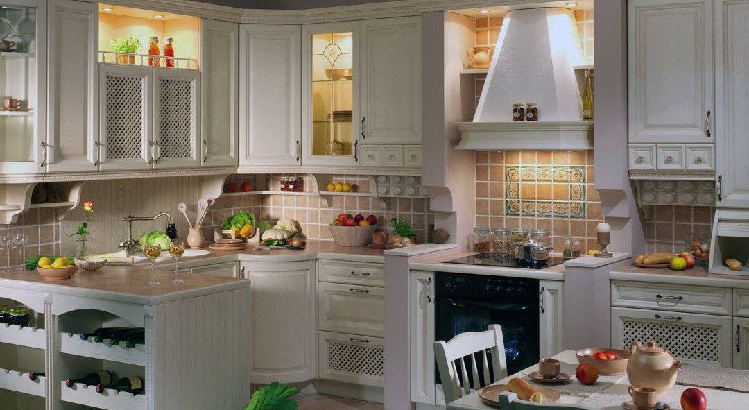 Интерьер кухни в стиле кантри: деревенское очарование в доме и квартире, фото загородного уюта