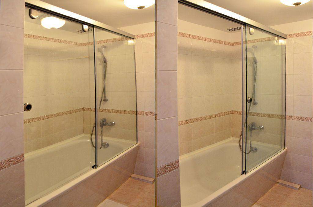 Стеклянные перегородки в ванной для душа: 65 фото с вариантами зонирования пространства